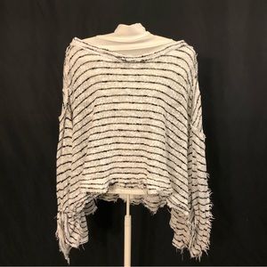 Free people off shoulder long sleeve top